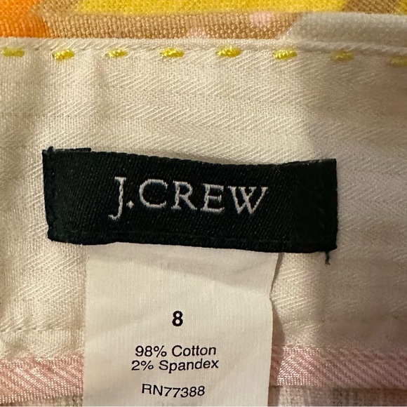 J. Crew Abstract Colorful 70s Print Mini Skirt - Women's Size 8 - Picture 6 of 9